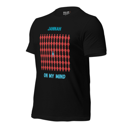 MEN's T-Shirt - JANNAH ON MY MIND - Blue