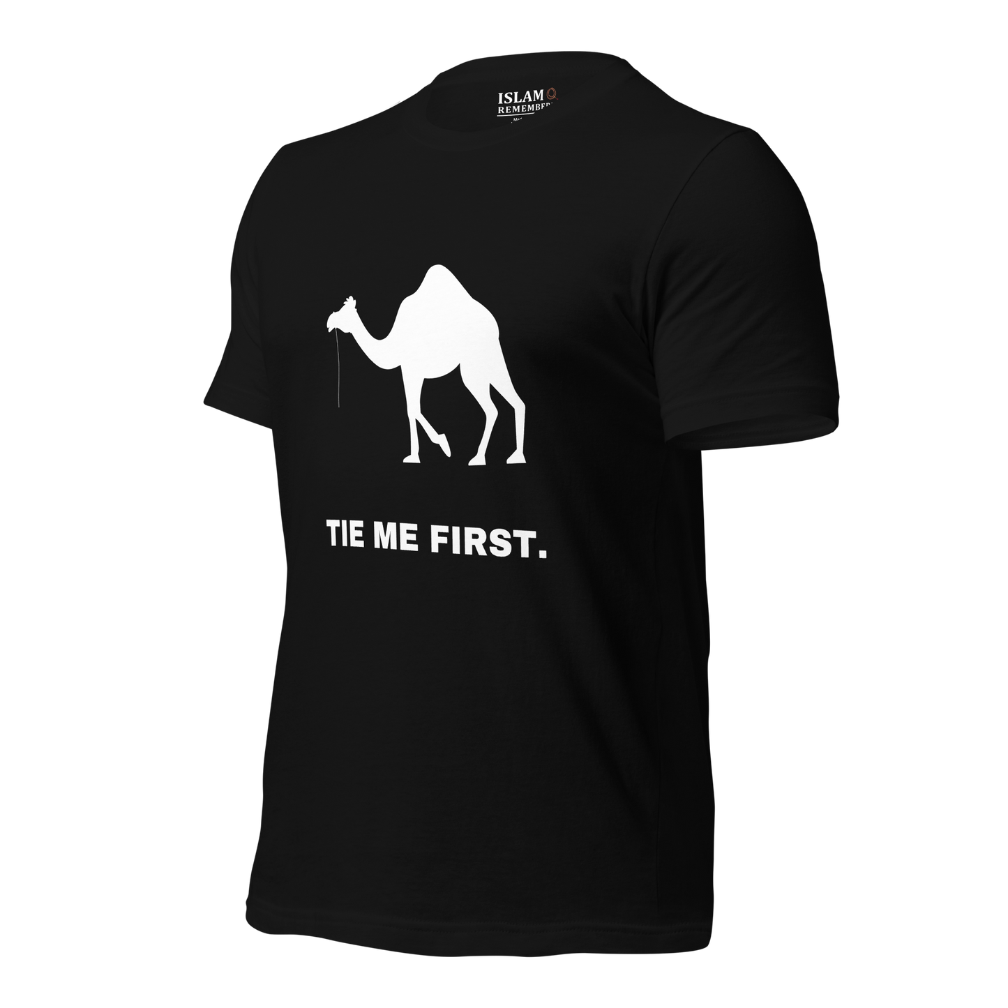 ADULT T-Shirt - TIE ME FIRST - White