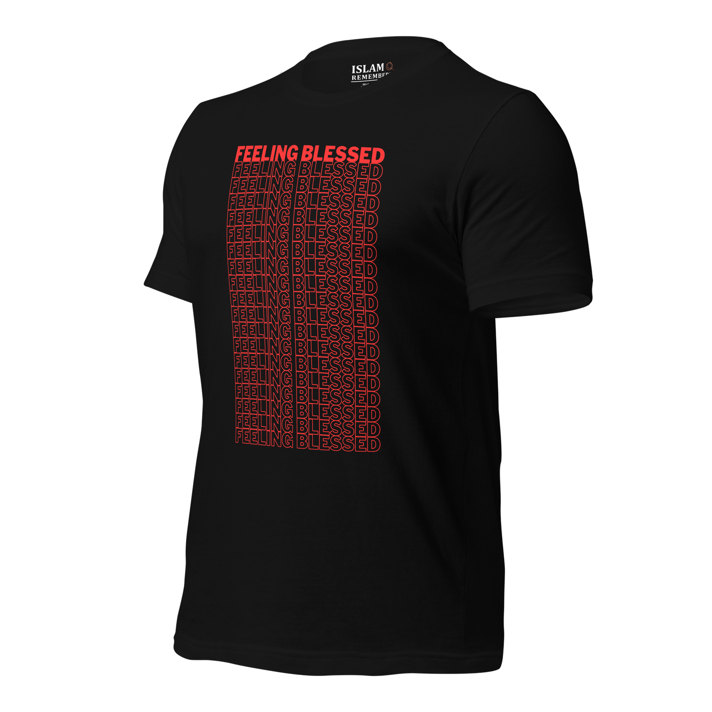 ADULT T-Shirt - FEELING BLESSED - Red