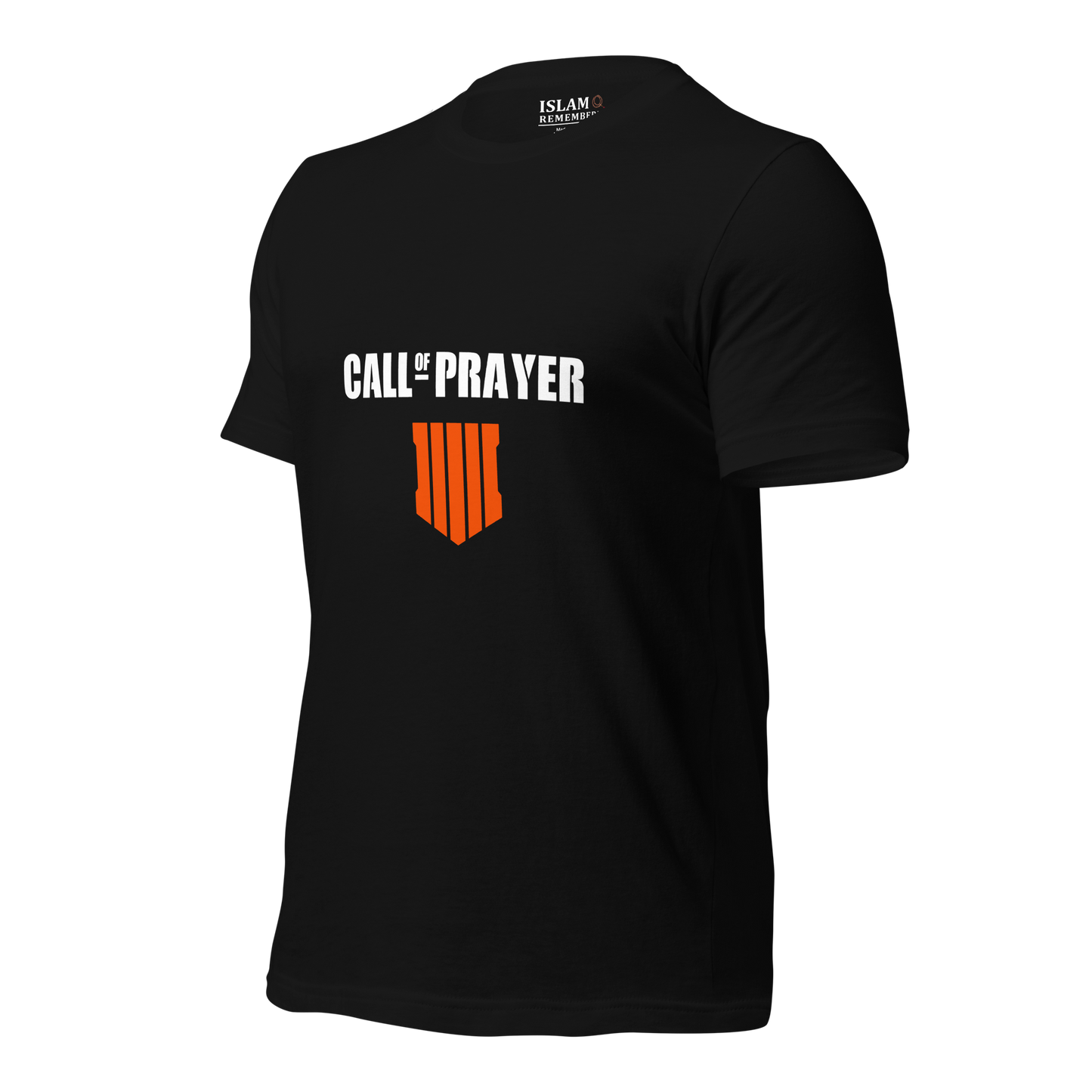 ADULT T-Shirt - CALL OF PRAYER - White/Orange