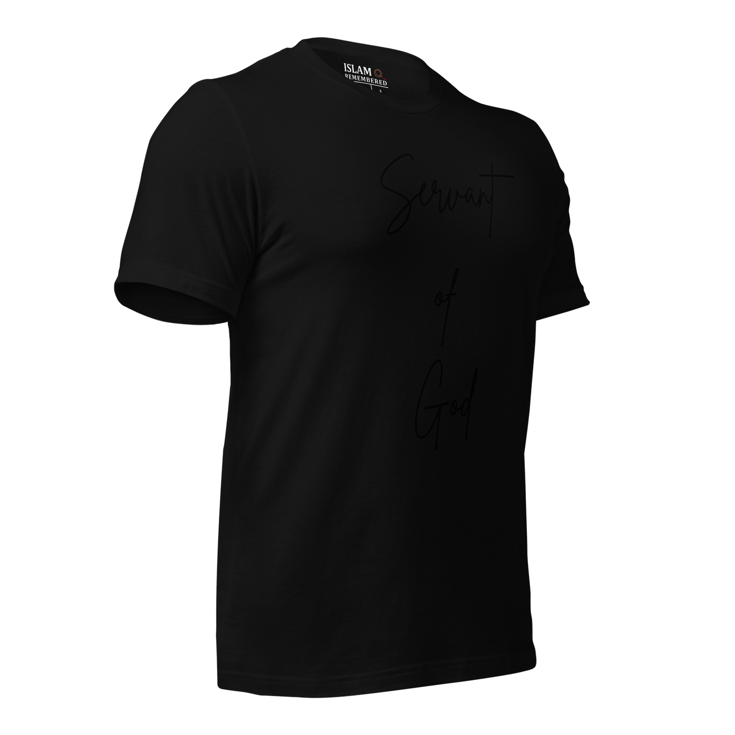 ADULT T-Shirt - SERVANT OF GOD (Signature Collection) - Black