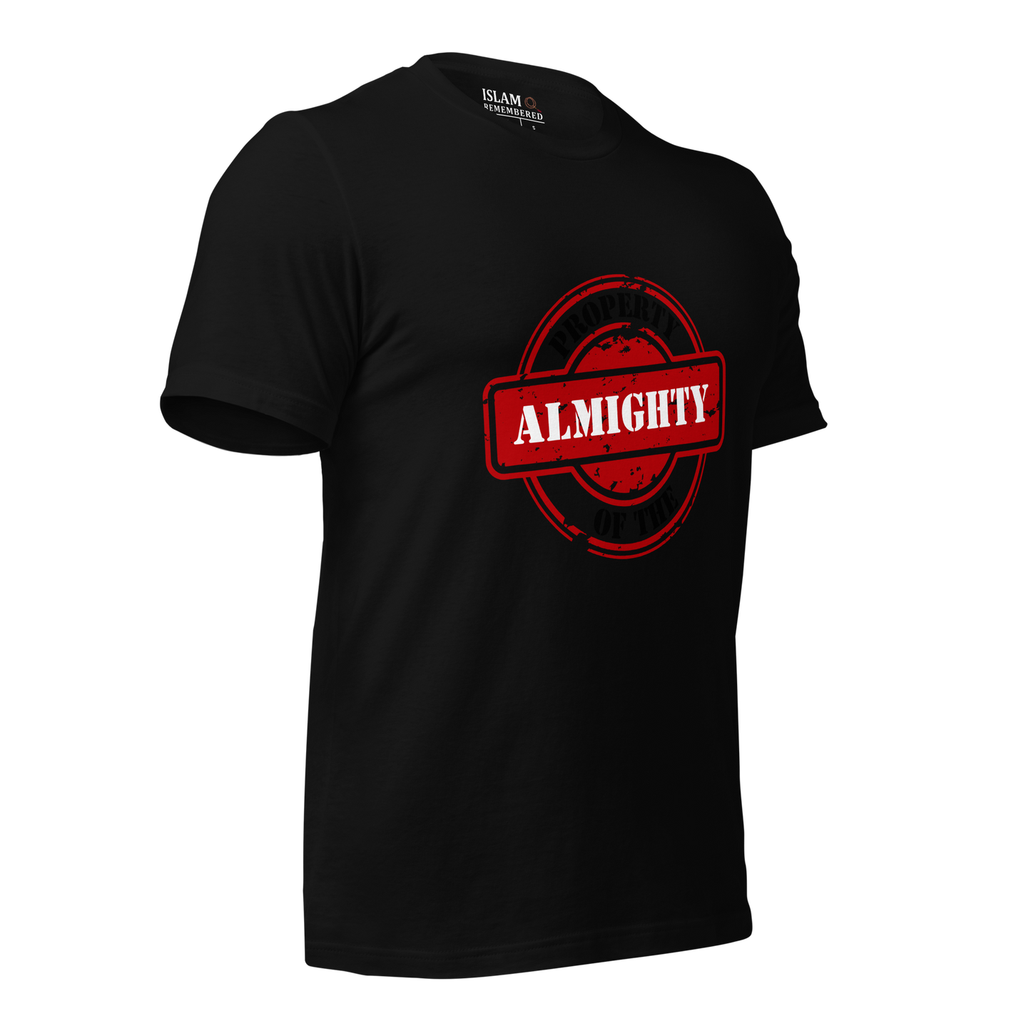 ADULT T-Shirt - PROPERTY OF THE ALMIGHTY - Black/White