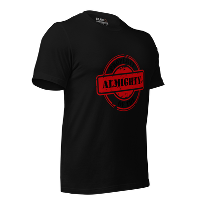 ADULT T-Shirt - PROPERTY OF THE ALMIGHTY - Black/Black/Red