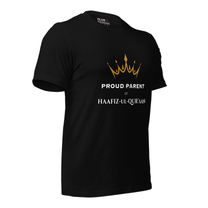 ADULT T-Shirt - PROUD PARENT OF HAAFIZ - White