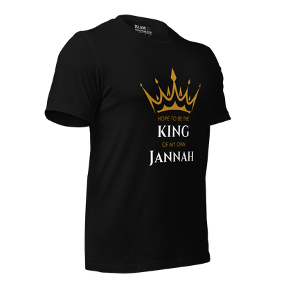 MEN's T-Shirt - KING OF MY OWN JANNAH - White