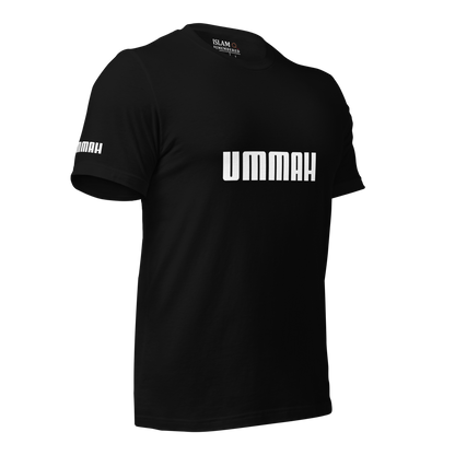 ADULT T-Shirt - UMMAH (w/ Arm Logo) - White