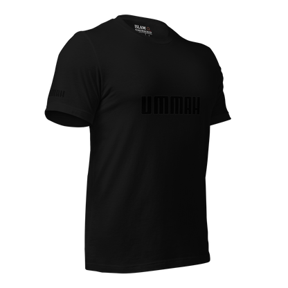 ADULT T-Shirt - UMMAH (w/ Arm Logo) - Black