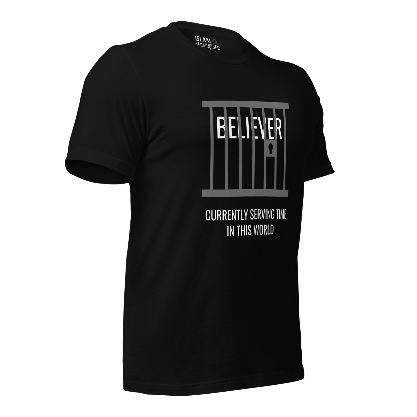 ADULT T-Shirt - BELIEVER SERVING TIME - White