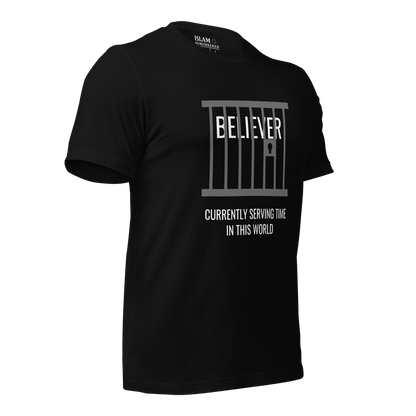 ADULT T-Shirt - BELIEVER SERVING TIME - White