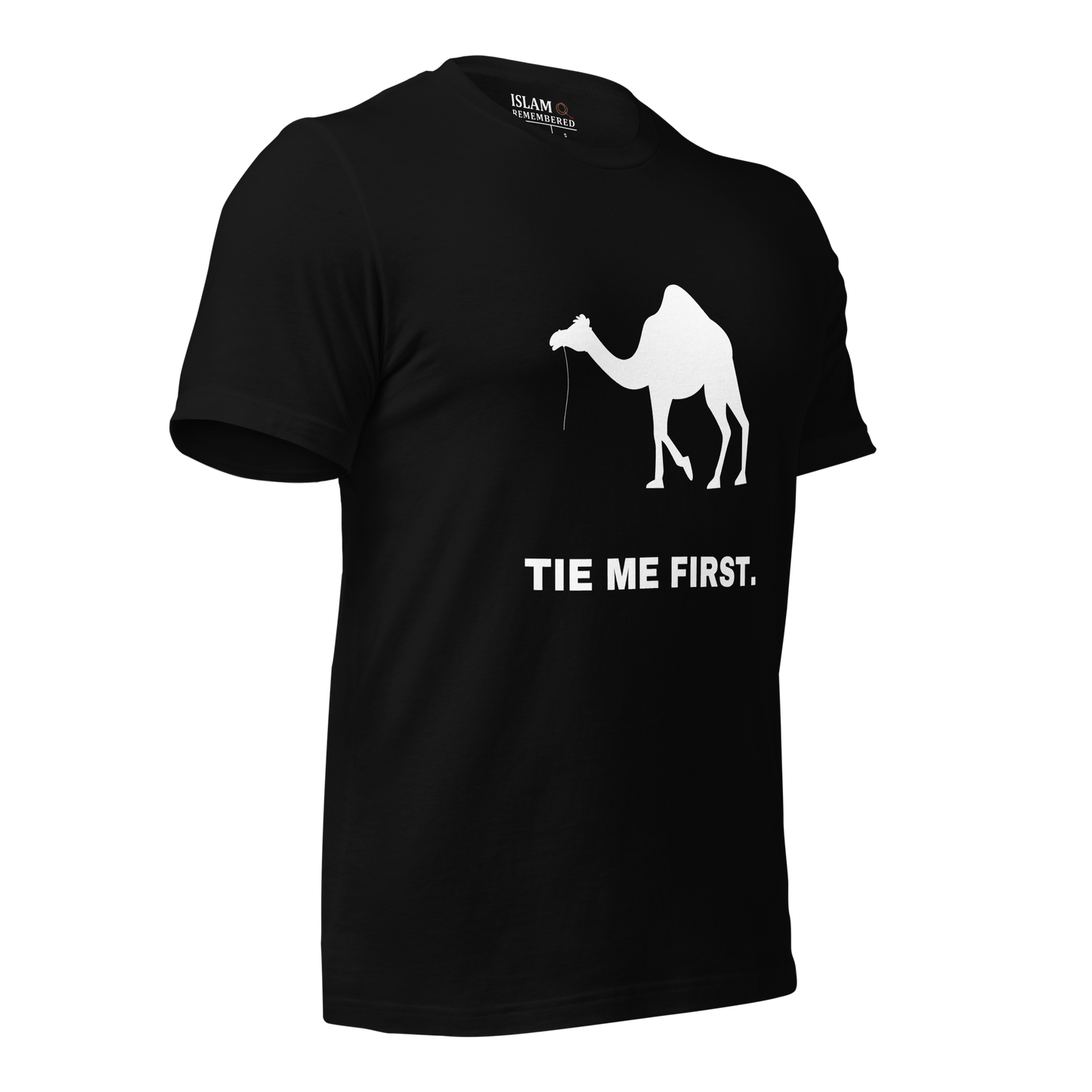 ADULT T-Shirt - TIE ME FIRST - White