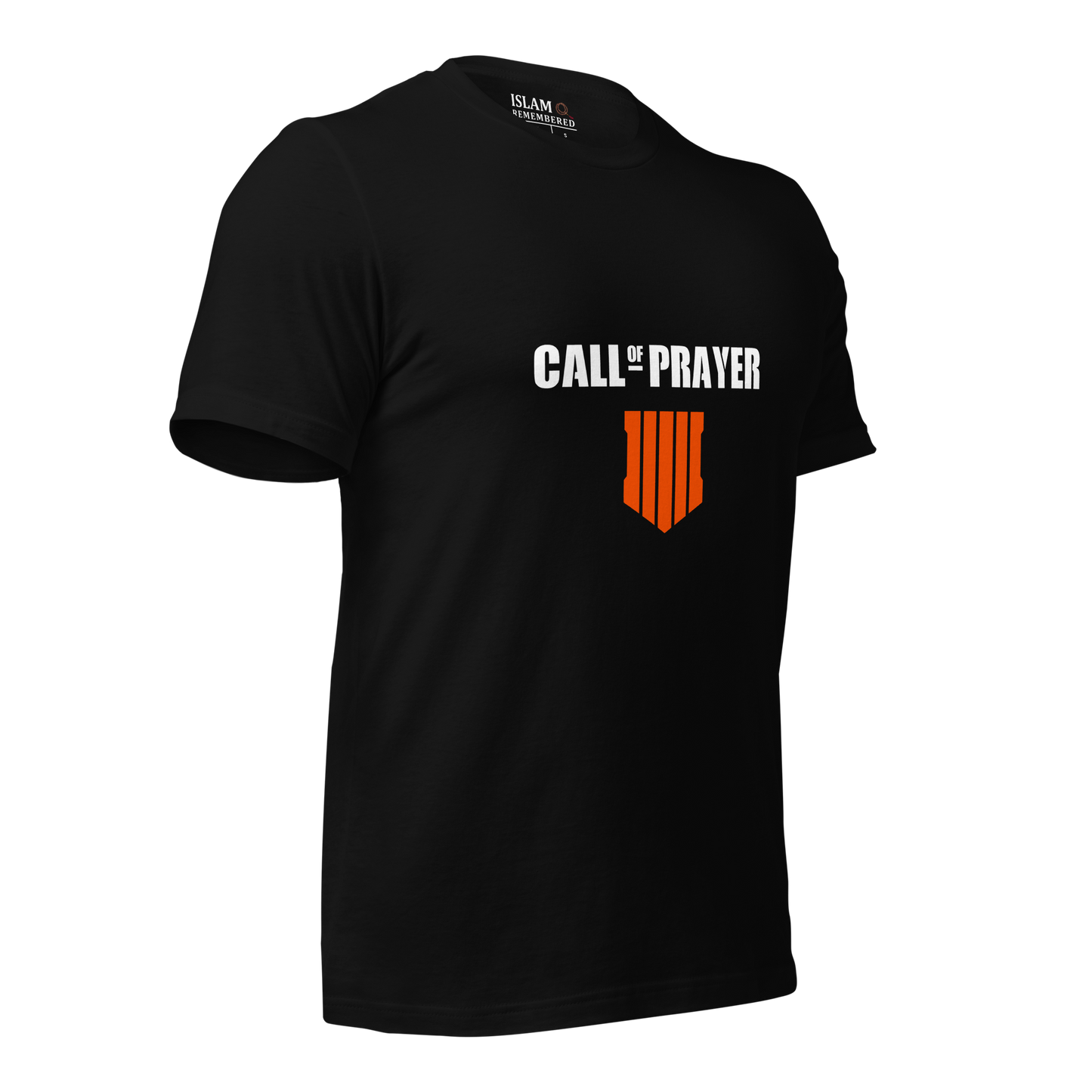 ADULT T-Shirt - CALL OF PRAYER - White/Orange