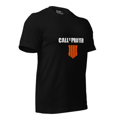 ADULT T-Shirt - CALL OF PRAYER - White/Orange