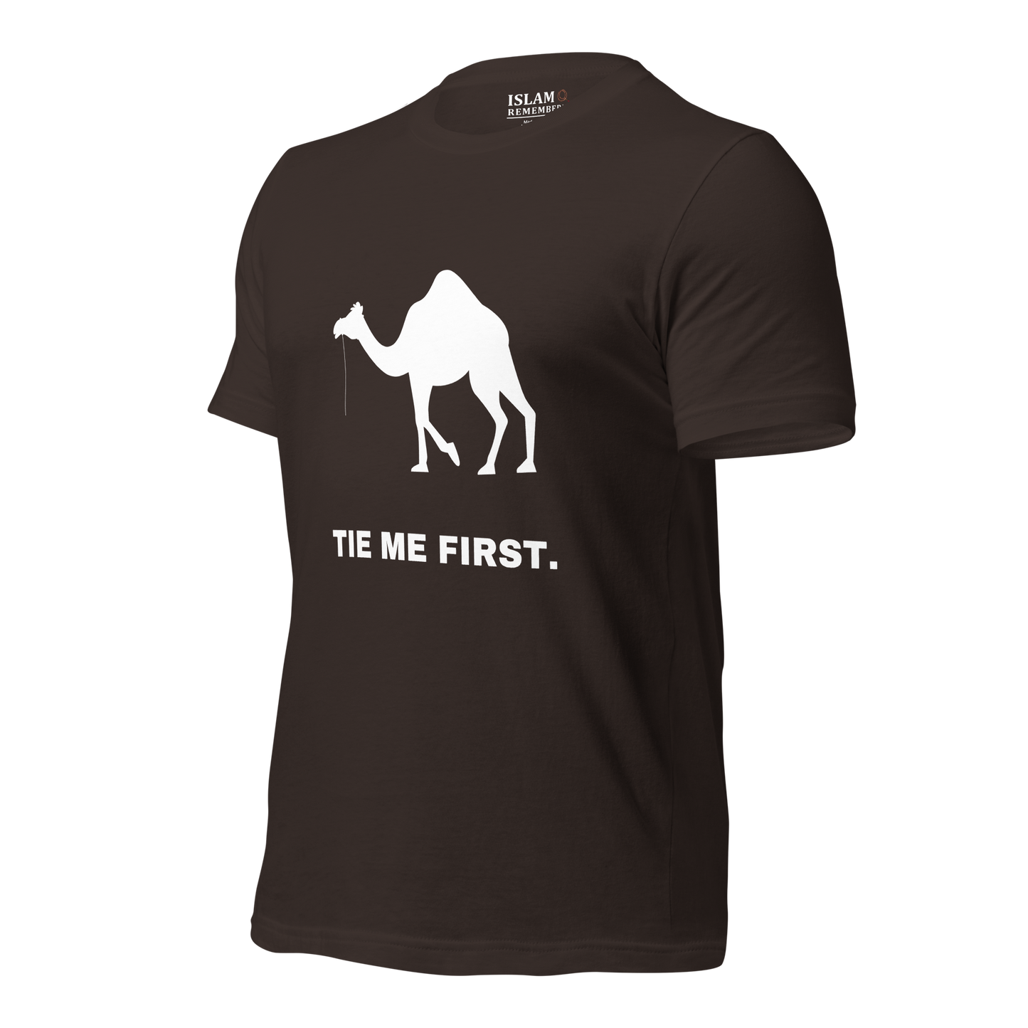 ADULT T-Shirt - TIE ME FIRST - White