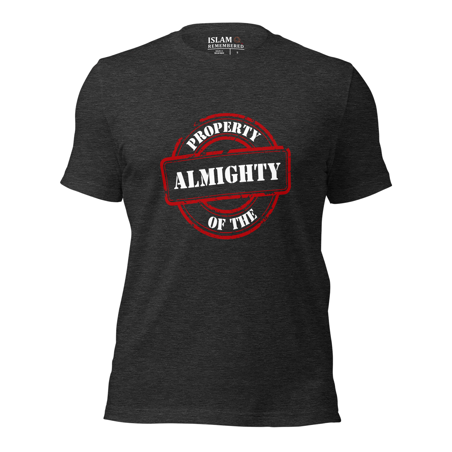 ADULT T-Shirt - PROPERTY OF THE ALMIGHTY - White