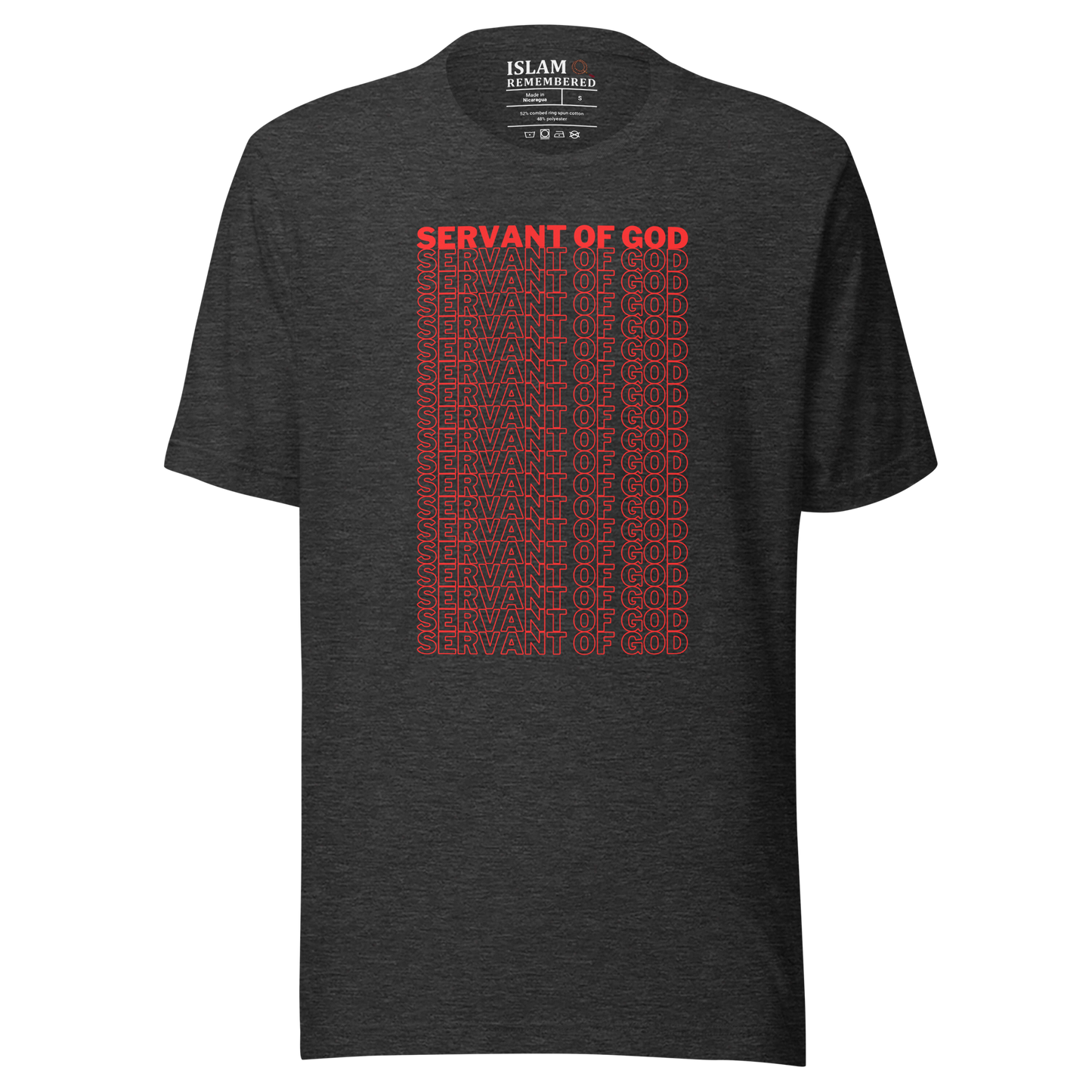 ADULT T-Shirt - SERVANT OF GOD - Red