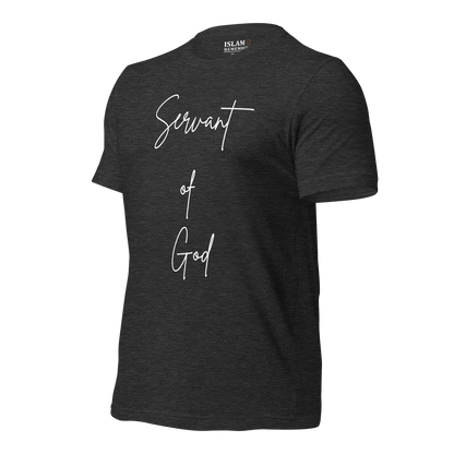 ADULT T-Shirt - SERVANT OF GOD (Signature Collection) - White