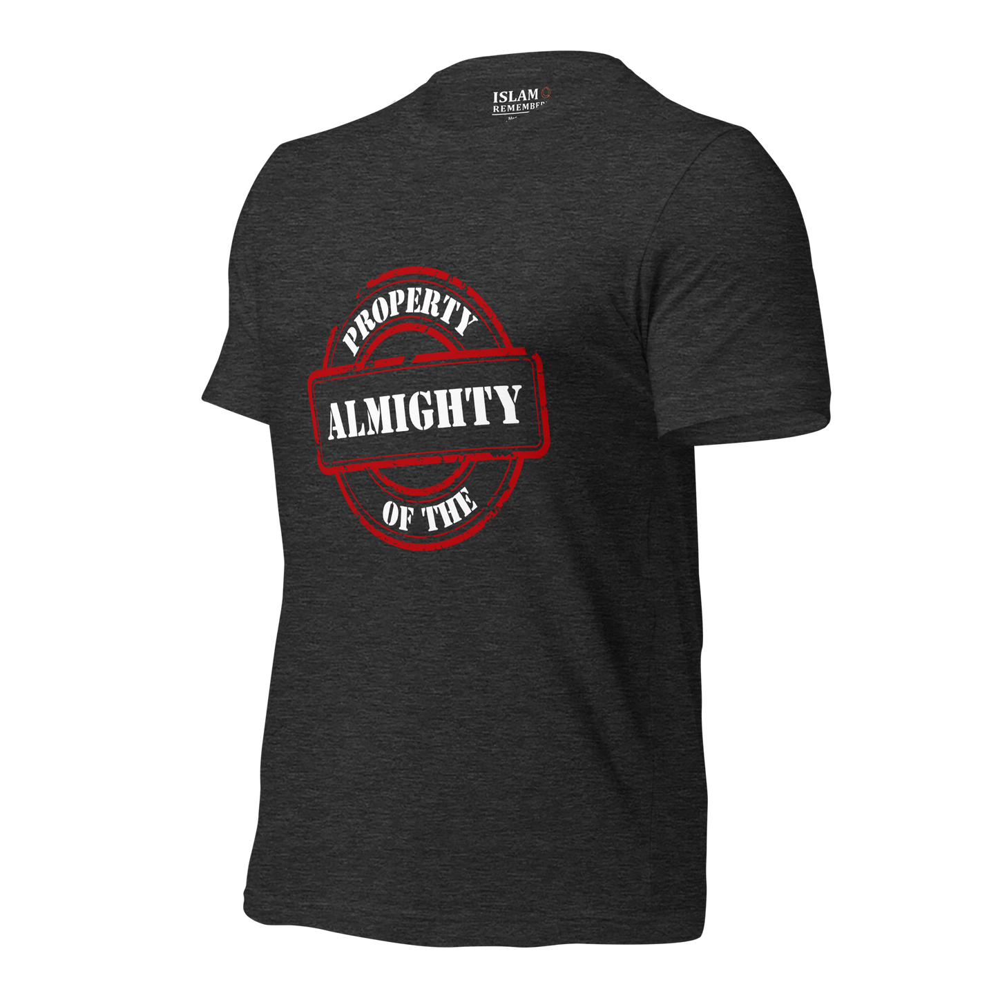 ADULT T-Shirt - PROPERTY OF THE ALMIGHTY - White