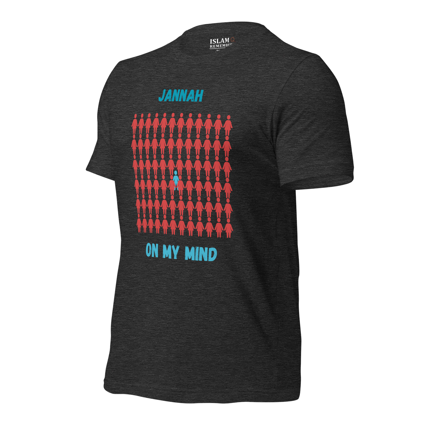 MEN's T-Shirt - JANNAH ON MY MIND - Blue