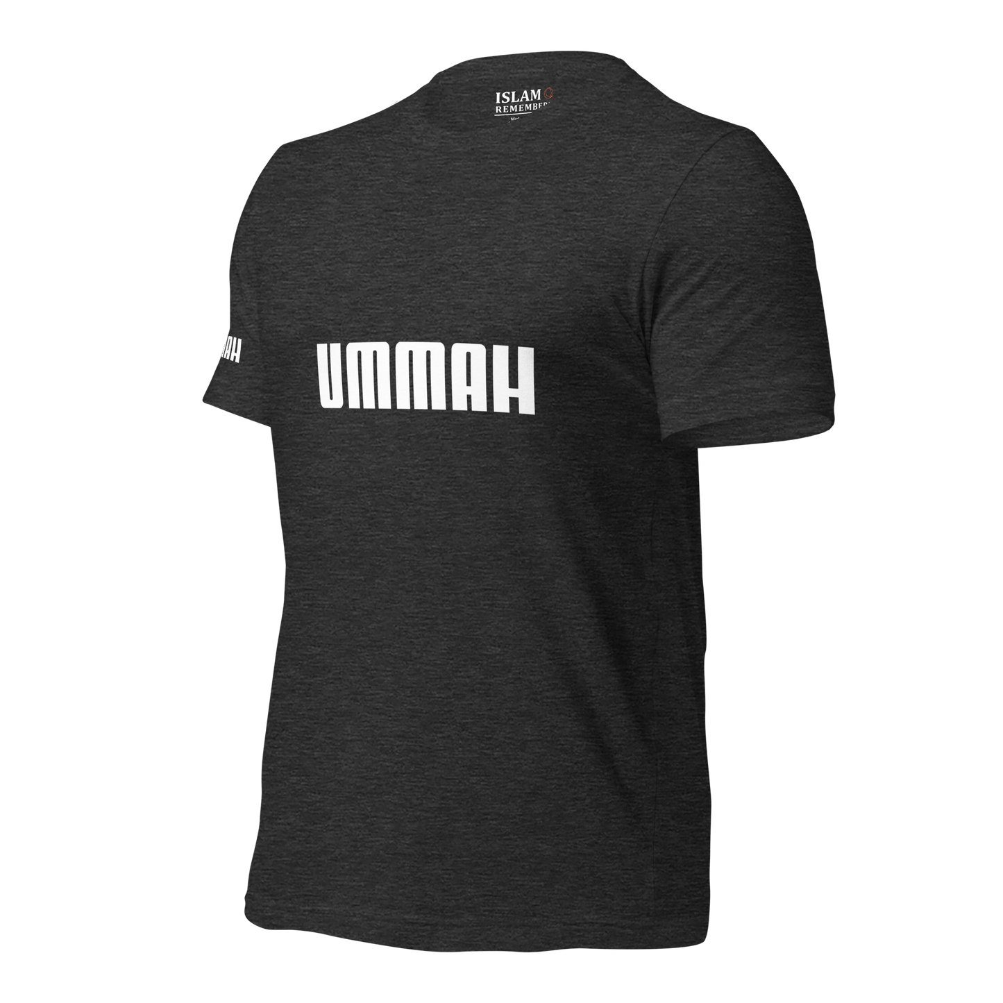 ADULT T-Shirt - UMMAH (w/ Arm Logo) - White