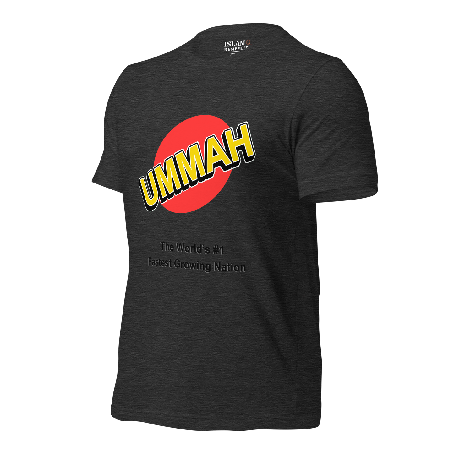 ADULT T-Shirt - UMMAH THE WORLDS FIRST - Black