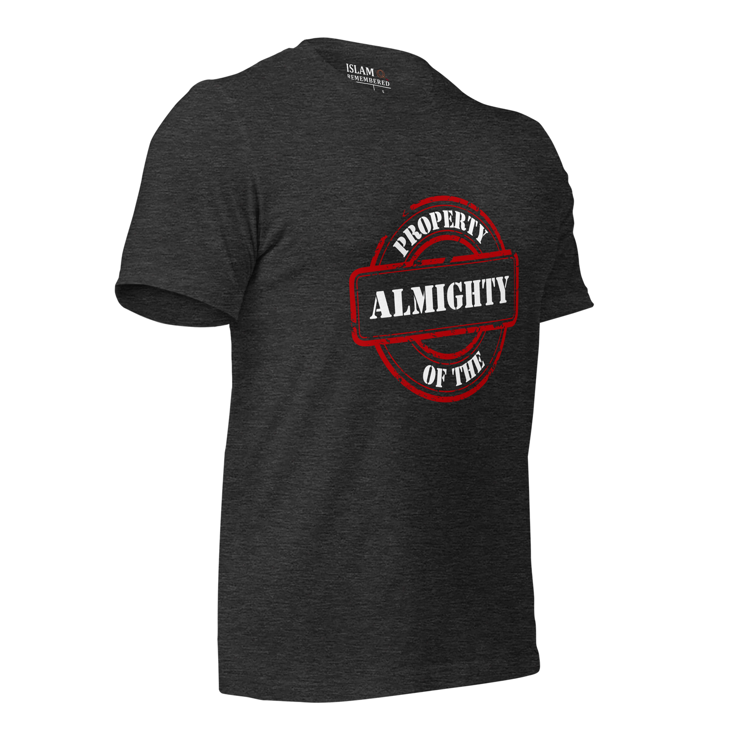 ADULT T-Shirt - PROPERTY OF THE ALMIGHTY - White