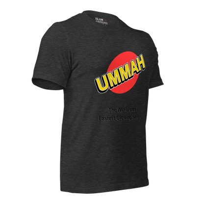 ADULT T-Shirt - UMMAH THE WORLDS FIRST - Black