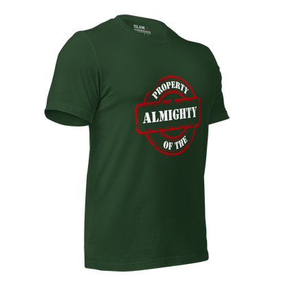 ADULT T-Shirt - PROPERTY OF THE ALMIGHTY - White