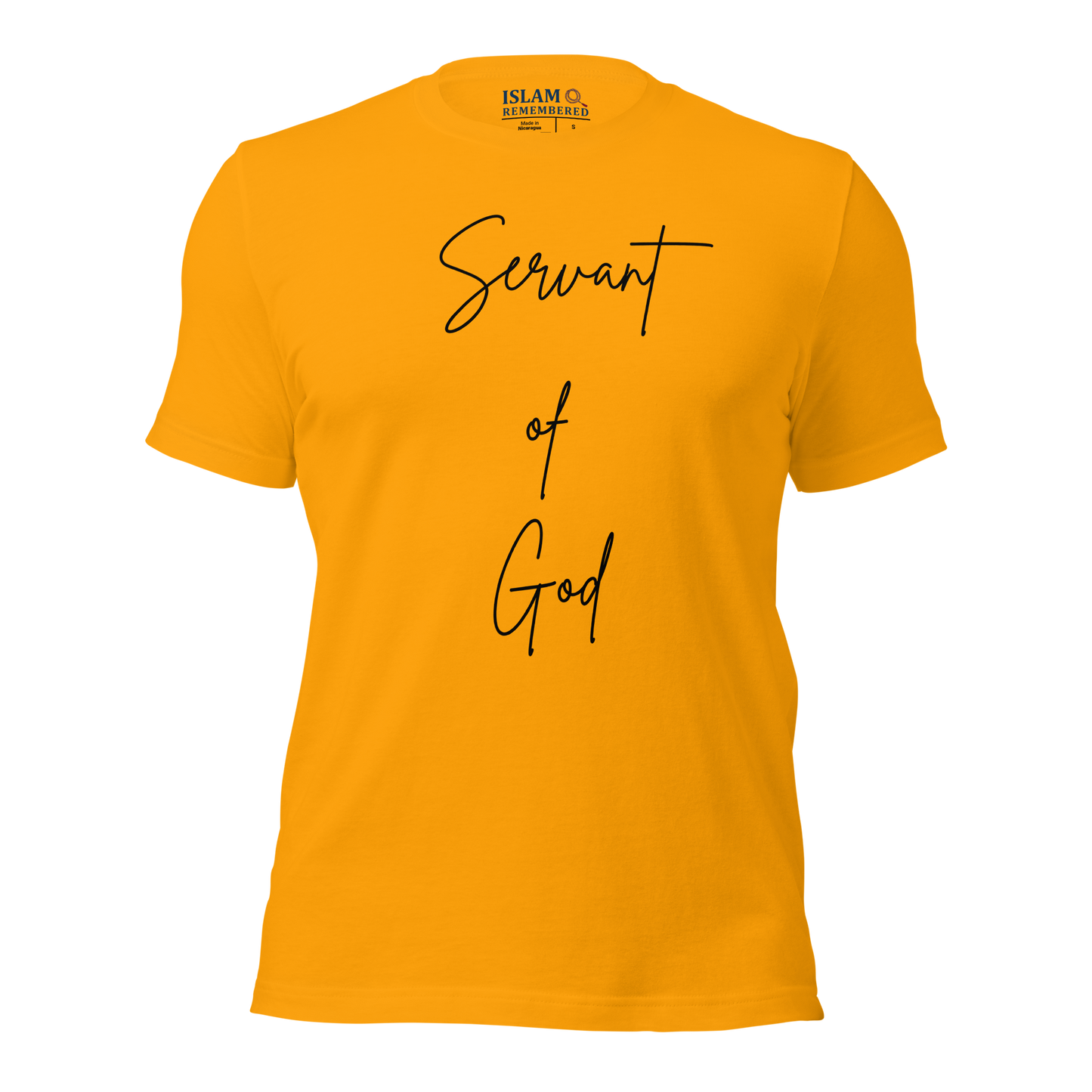 ADULT T-Shirt - SERVANT OF GOD (Signature Collection) - Black