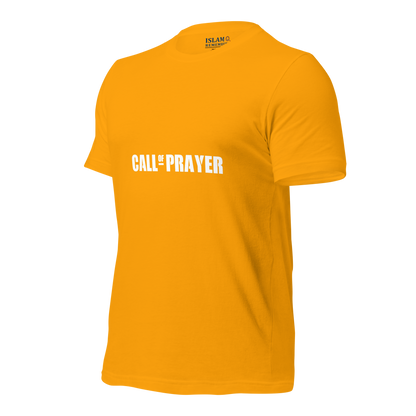 ADULT T-Shirt - CALL OF PRAYER - White