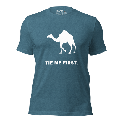 ADULT T-Shirt - TIE ME FIRST - White