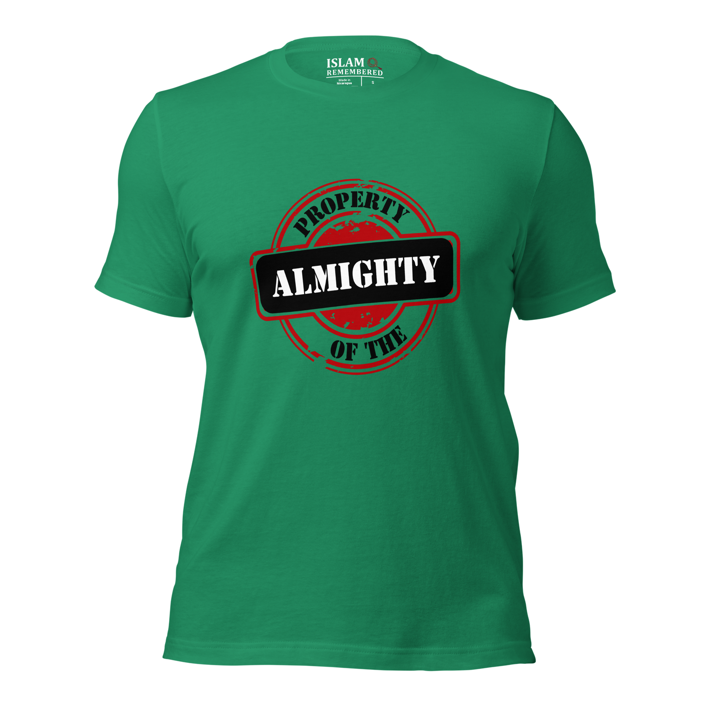 ADULT T-Shirt - PROPERTY OF THE ALMIGHTY - Black/White/Black