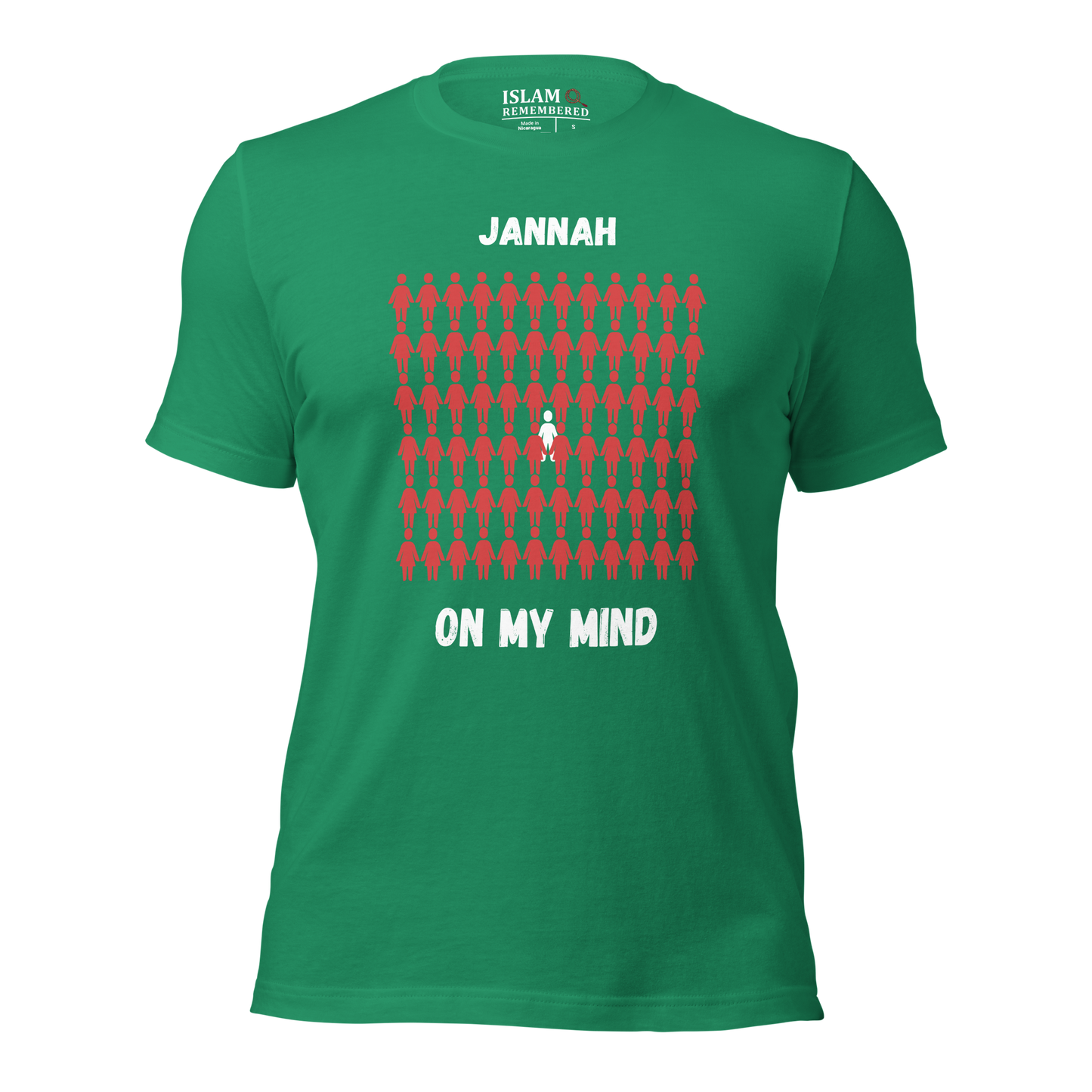 MEN's T-Shirt - JANNAH ON MY MIND - White