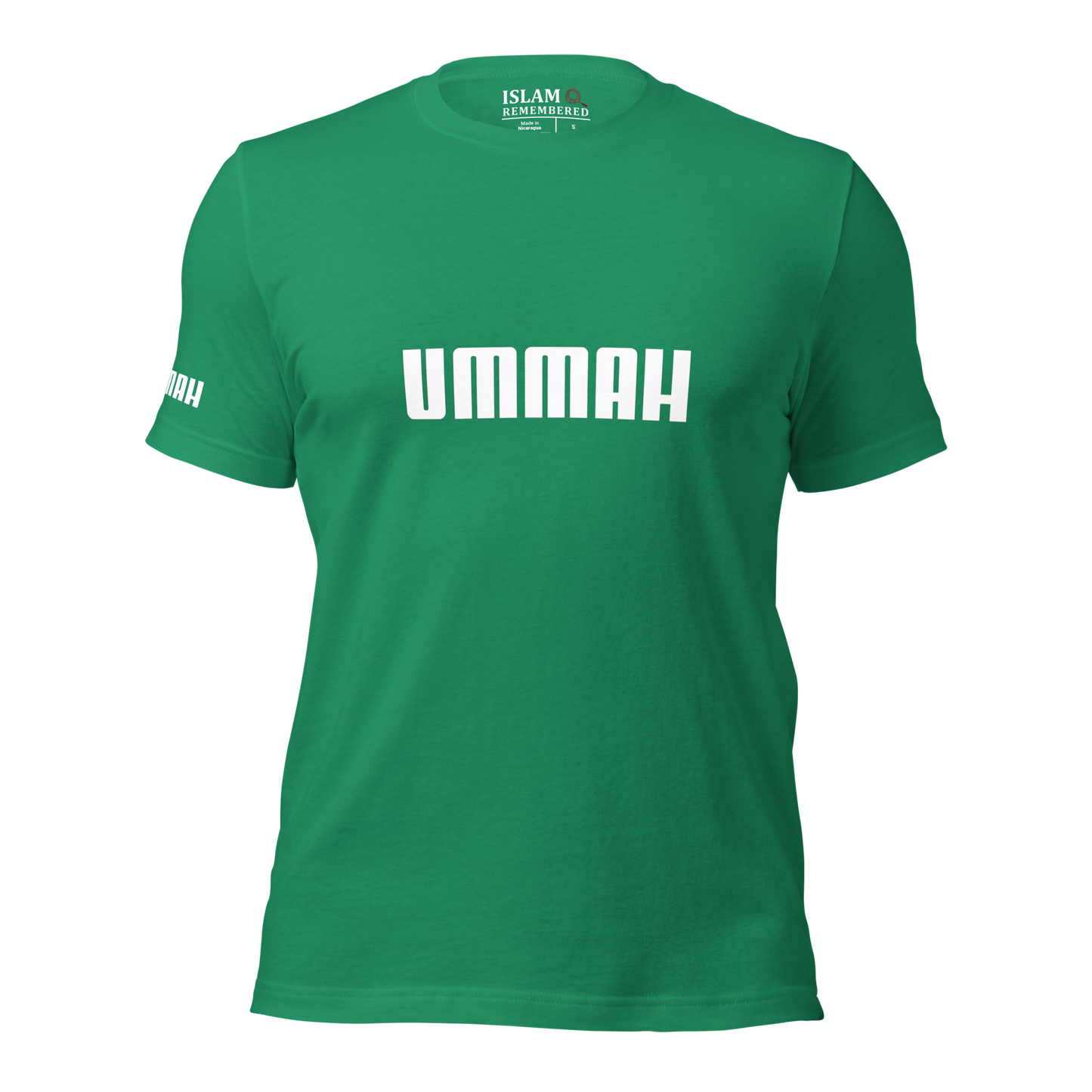 ADULT T-Shirt - UMMAH (w/ Arm Logo) - White