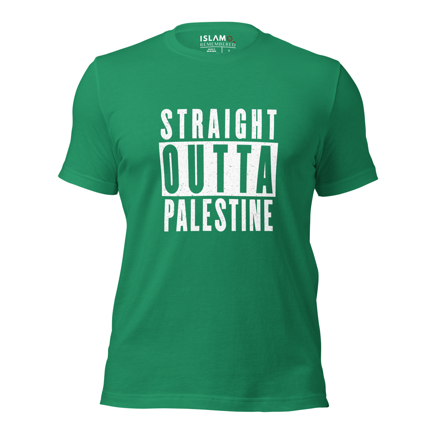 ADULT T-Shirt - STRAIGHT OUTTA PALESTINE