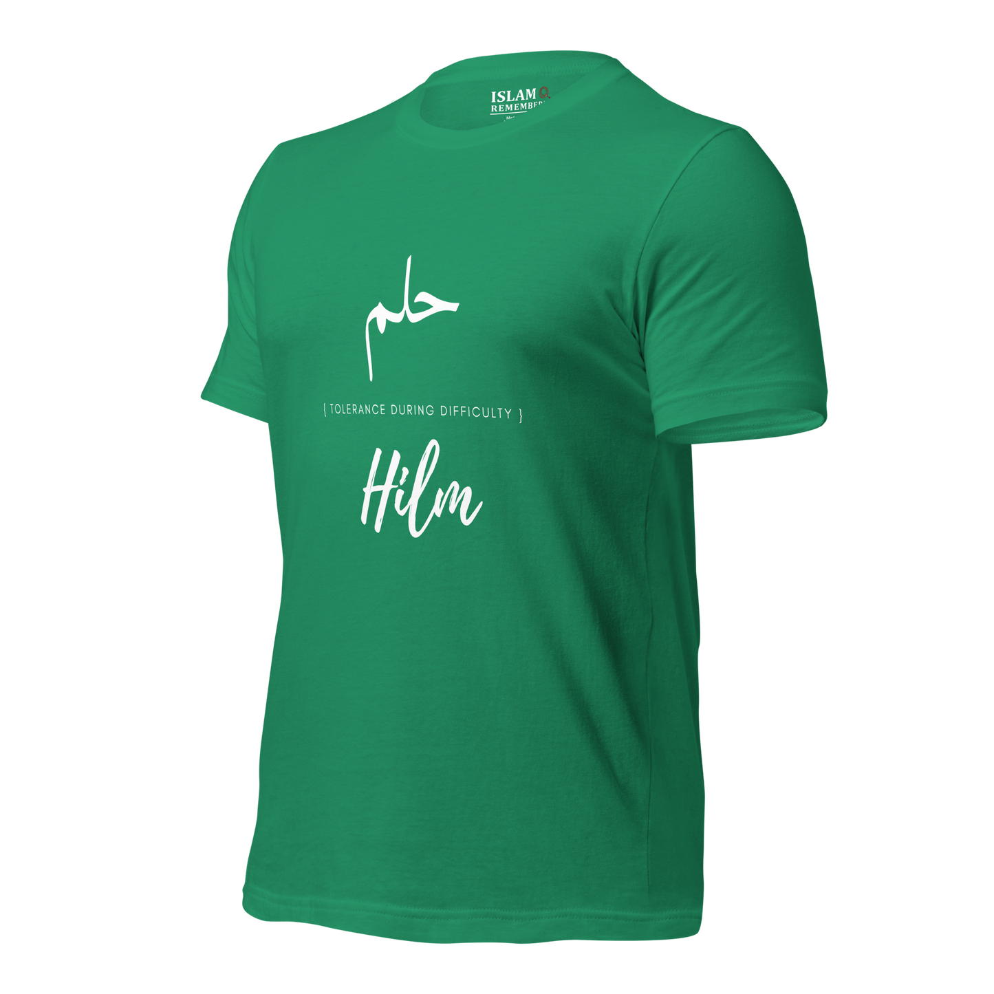 ADULT T-Shirt - HILM (TOLERANCE) Arabic/English - White