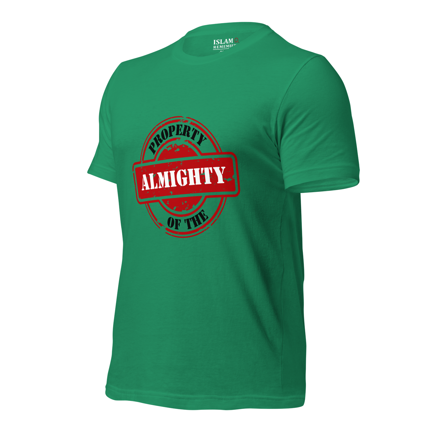 ADULT T-Shirt - PROPERTY OF THE ALMIGHTY - Black/White