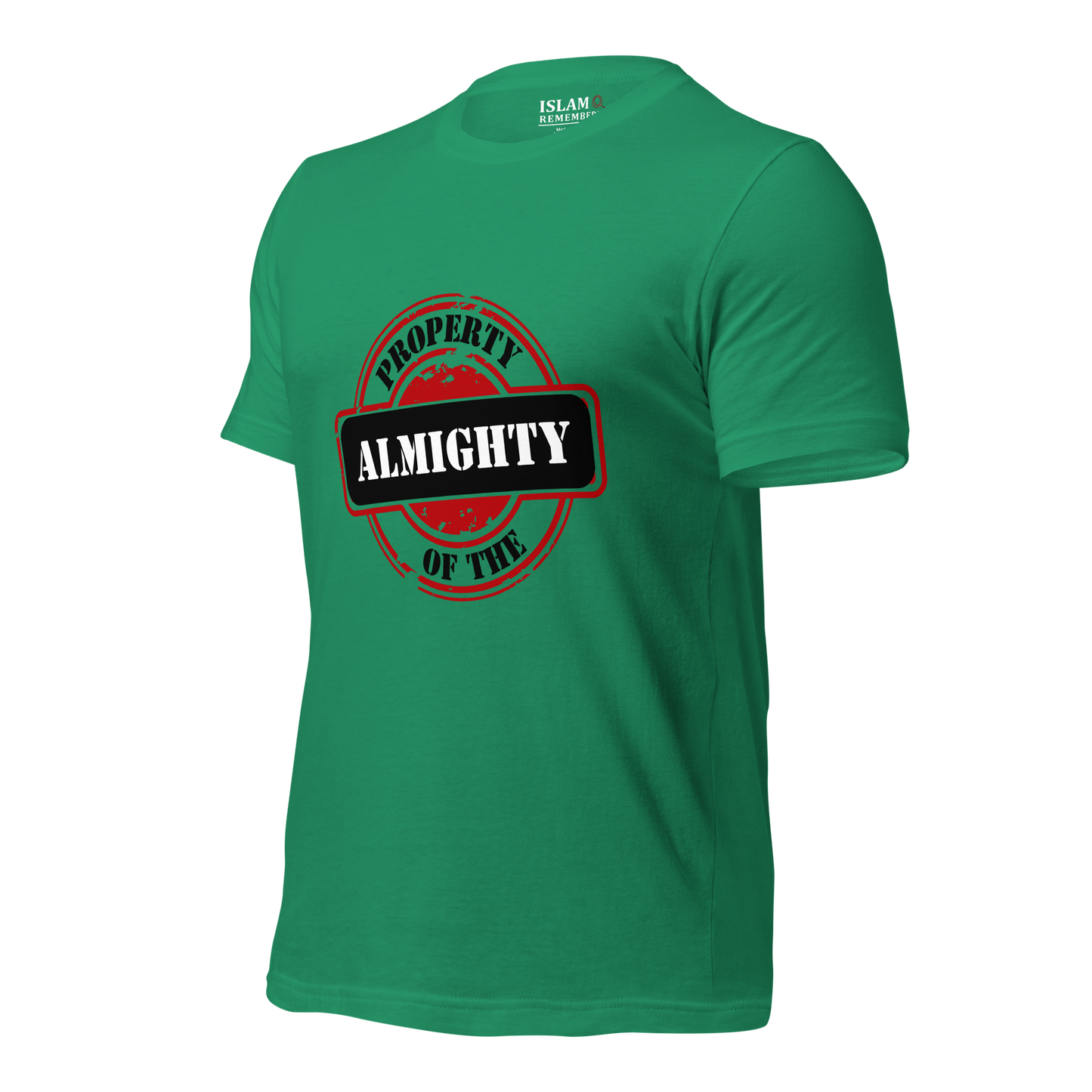 ADULT T-Shirt - PROPERTY OF THE ALMIGHTY - Black/White/Black