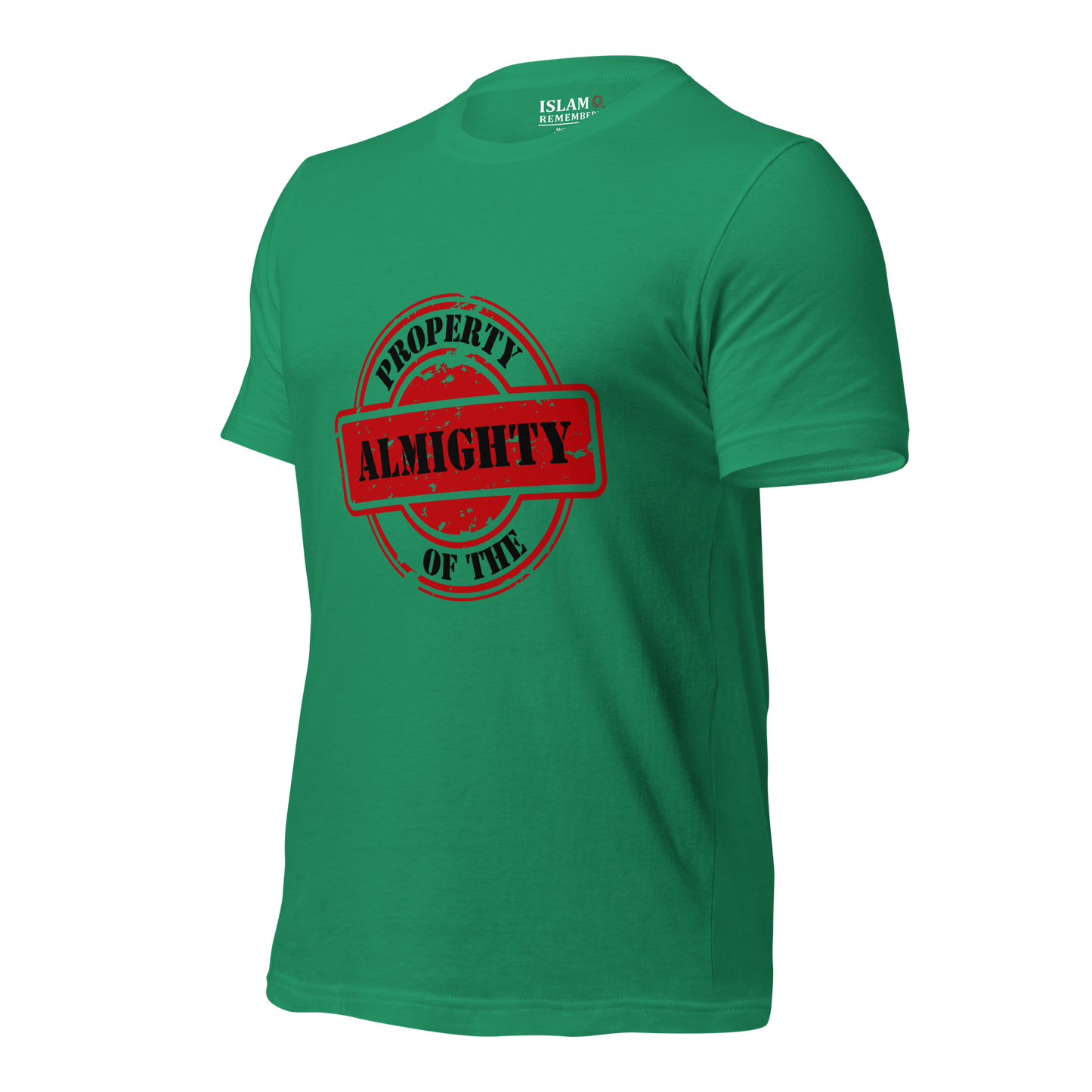 ADULT T-Shirt - PROPERTY OF THE ALMIGHTY - Black/Black/Red