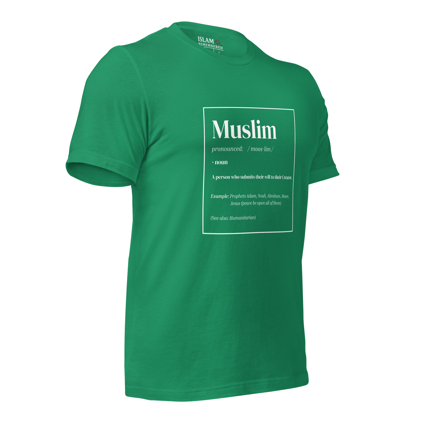 ADULT T-Shirt - MUSLIM DEFINITION - White