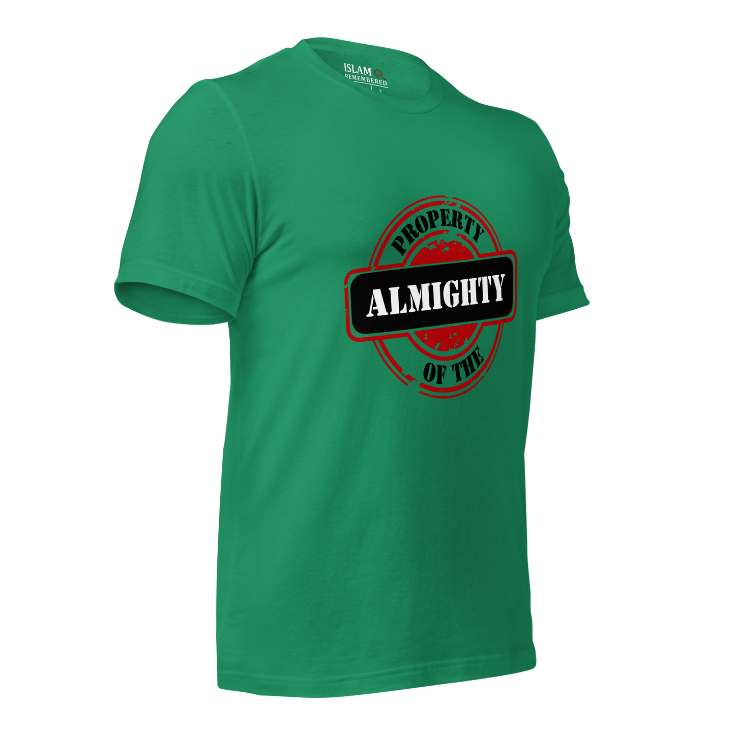 ADULT T-Shirt - PROPERTY OF THE ALMIGHTY - Black/White/Black