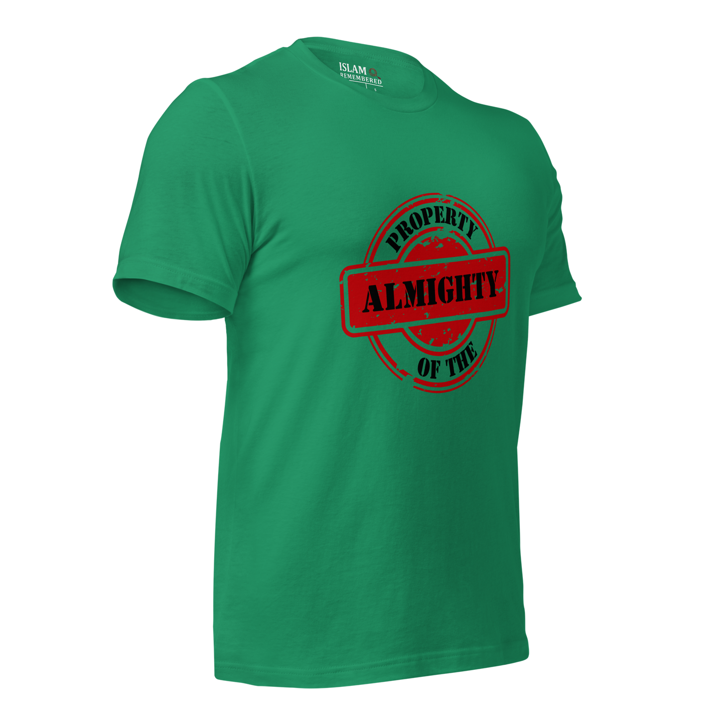 ADULT T-Shirt - PROPERTY OF THE ALMIGHTY - Black/Black/Red