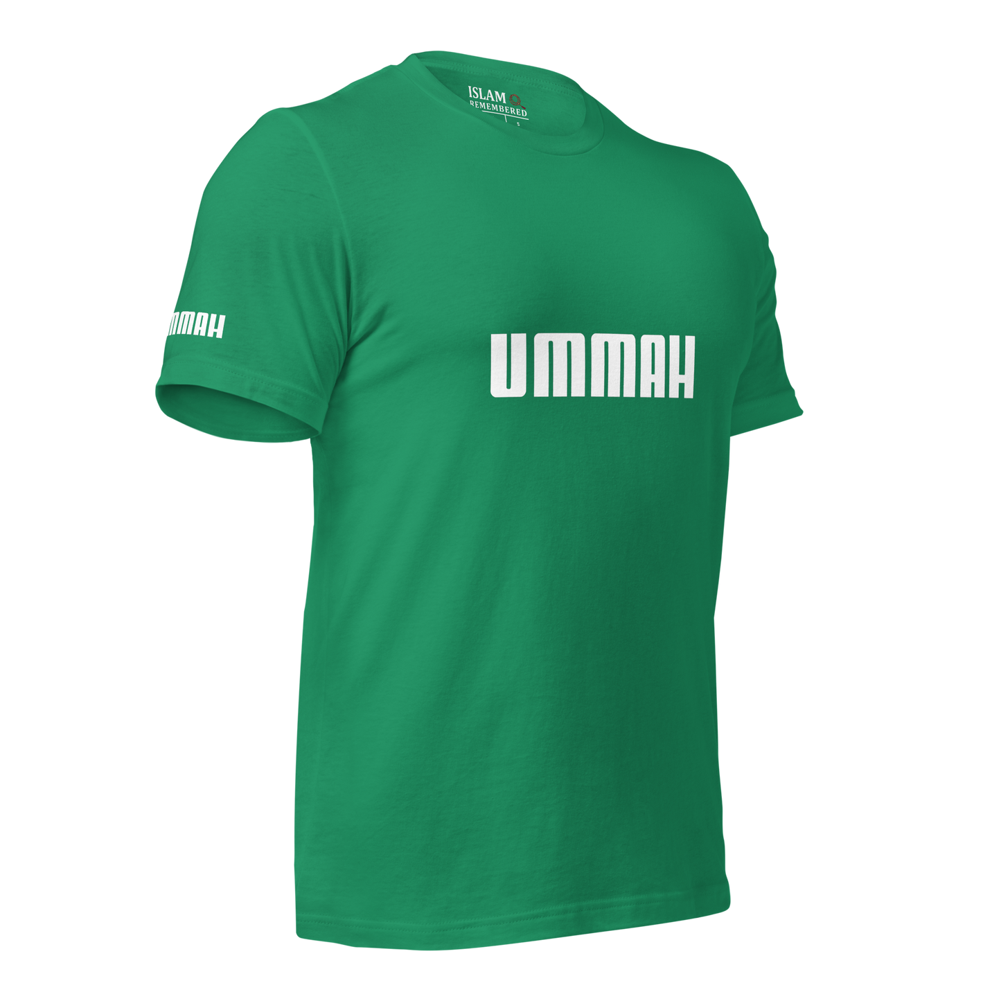 ADULT T-Shirt - UMMAH (w/ Arm Logo) - White