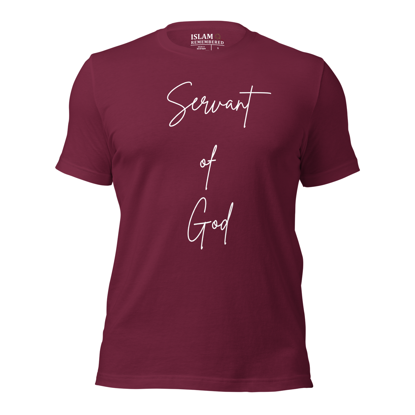 ADULT T-Shirt - SERVANT OF GOD (Signature Collection) - White