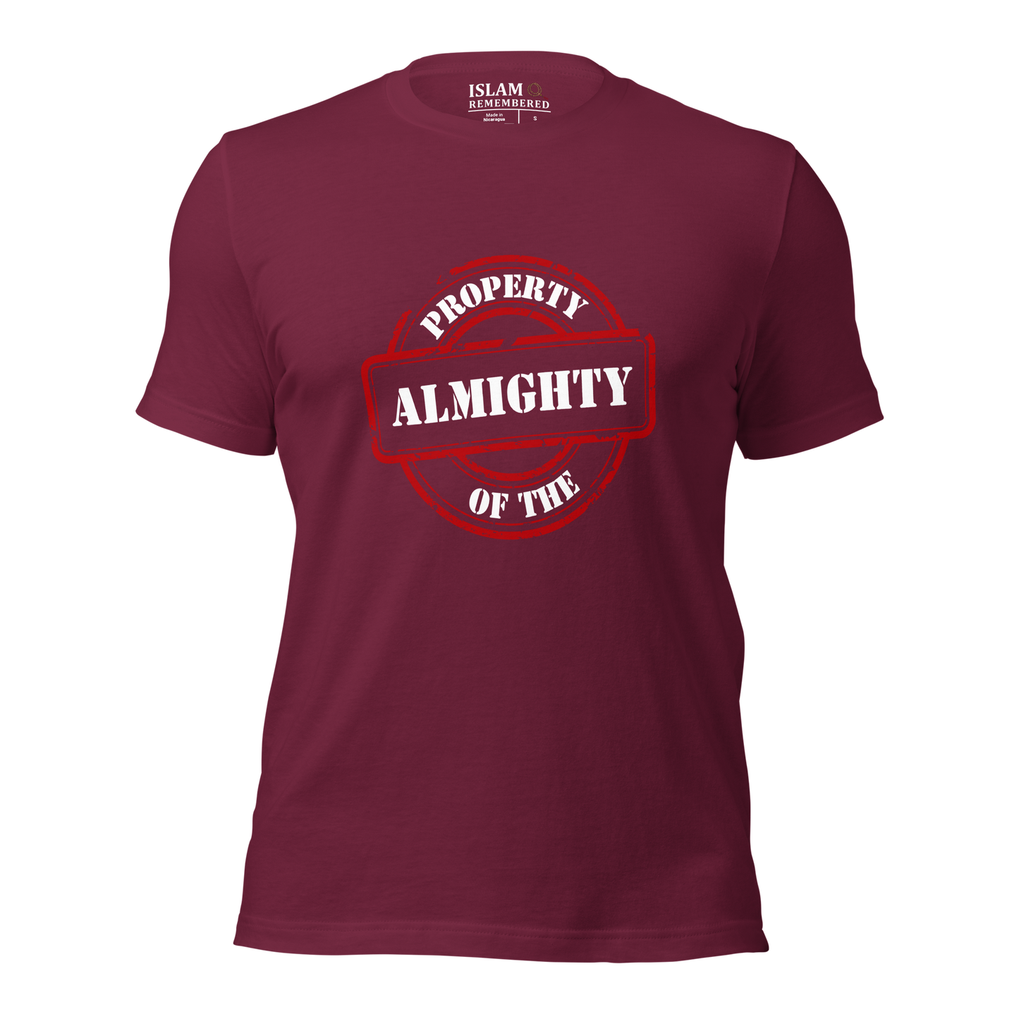 ADULT T-Shirt - PROPERTY OF THE ALMIGHTY - White