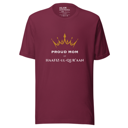 WOMEN's T-Shirt - PROUD MOM OF HAAFIZ - White