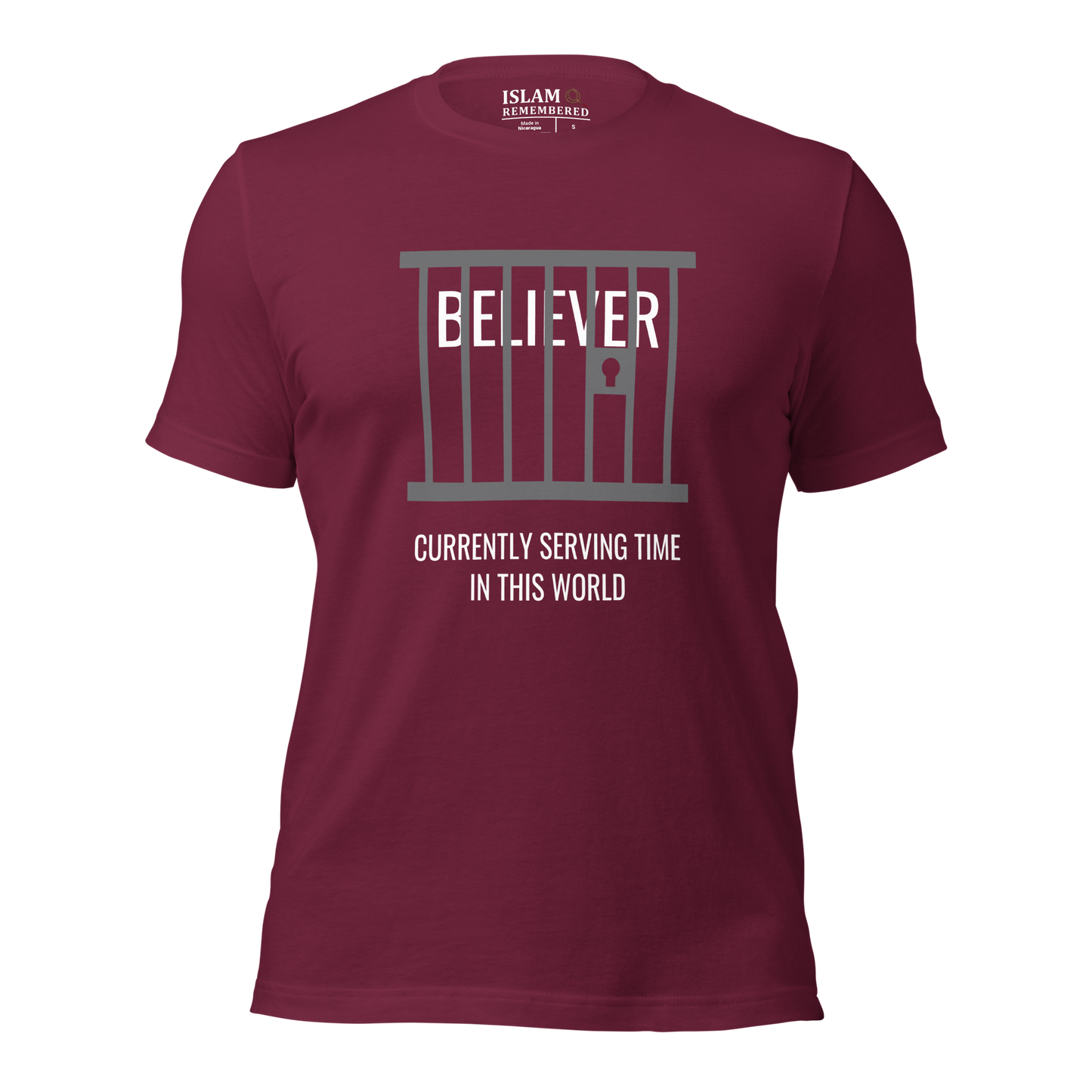 ADULT T-Shirt - BELIEVER SERVING TIME - White