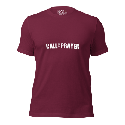 ADULT T-Shirt - CALL OF PRAYER - White