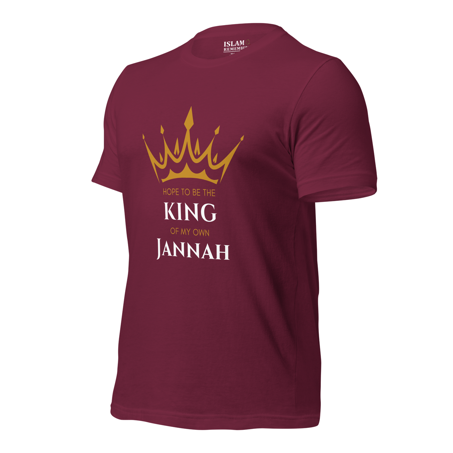 MEN's T-Shirt - KING OF MY OWN JANNAH - White