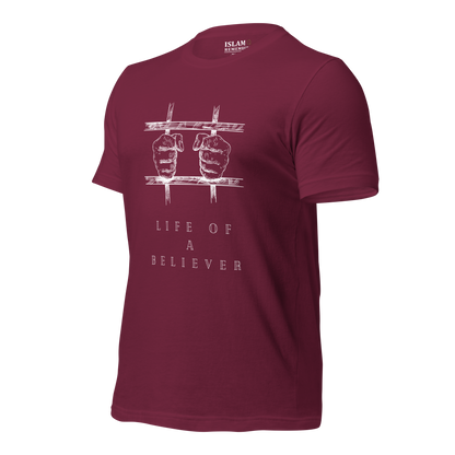 ADULT T-Shirt - LIFE OF A BELIEVER - White