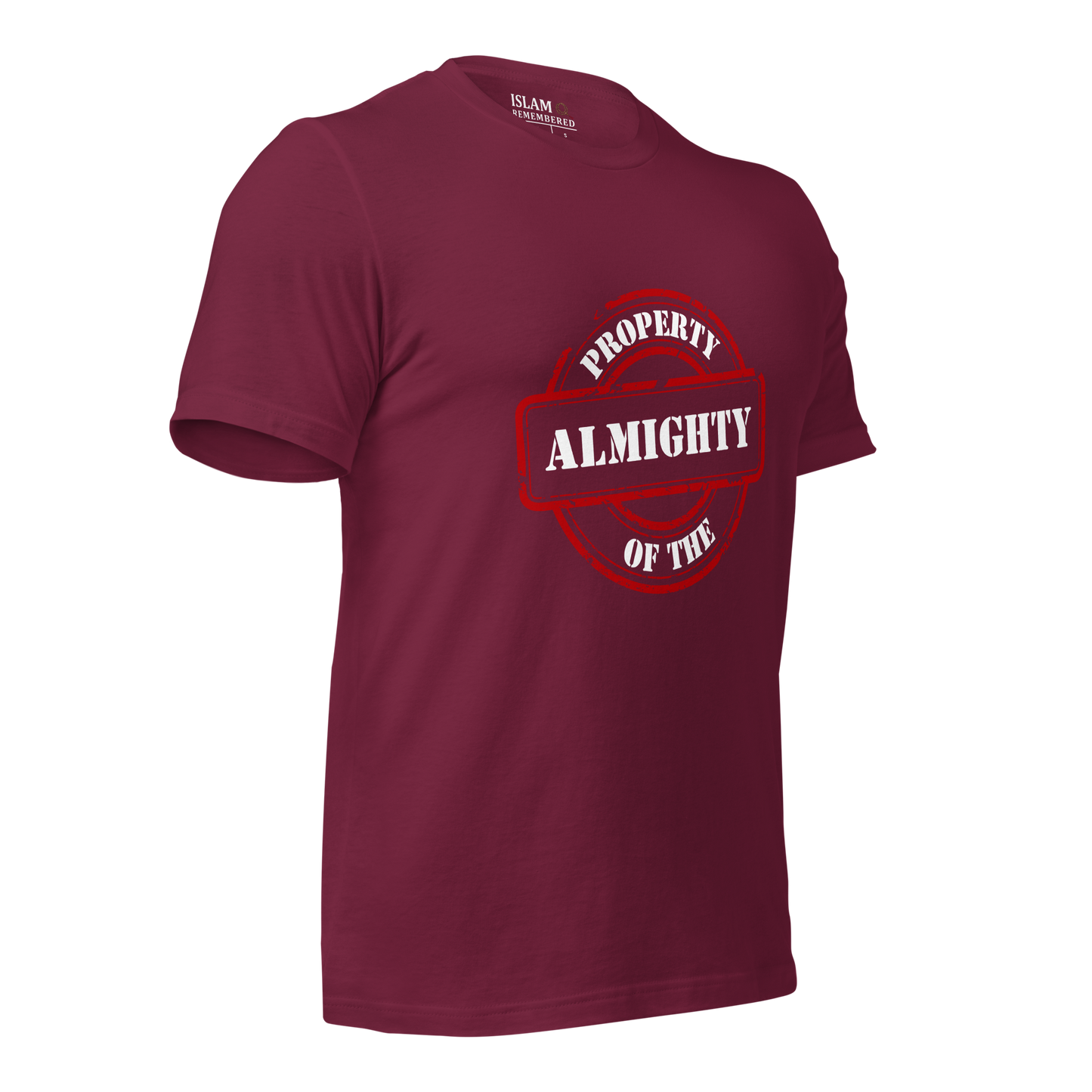 ADULT T-Shirt - PROPERTY OF THE ALMIGHTY - White